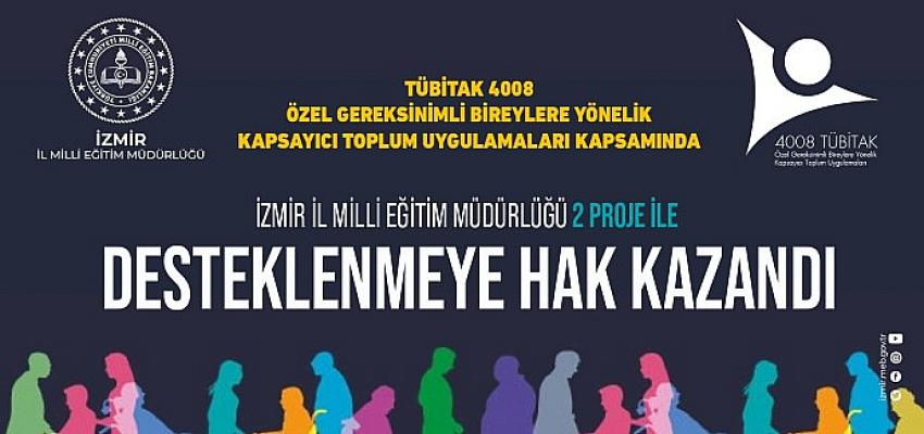 İzmir İl Milli Eğitim Müdürlüğü TÜBİTAK 4008 de 2 Proje İle Büyük Bir Başarıya İmza Attı